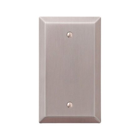 LIVEWIRE 163BBN 1 Blank Stamped Steel Wall Plate Brushed Nickel LI149125